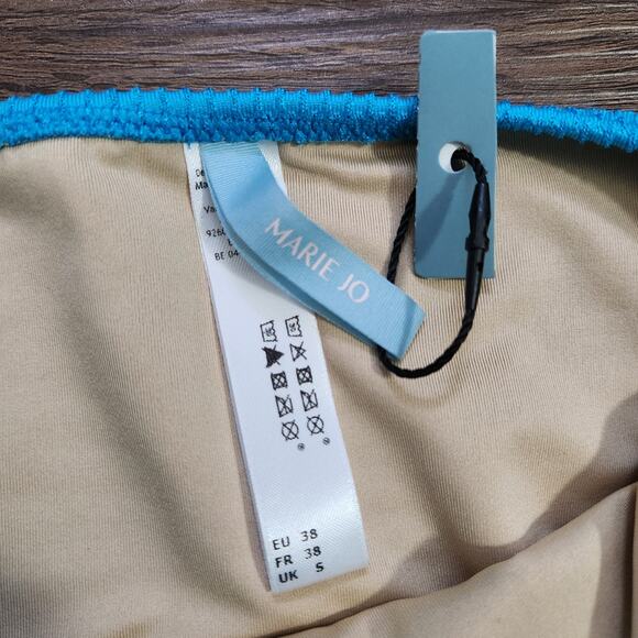 MARIE JO Cherilyn Underwire Swim Bikini Top & Full‎ Brief Bottoms Beach Vacation - Picture 3 of 8